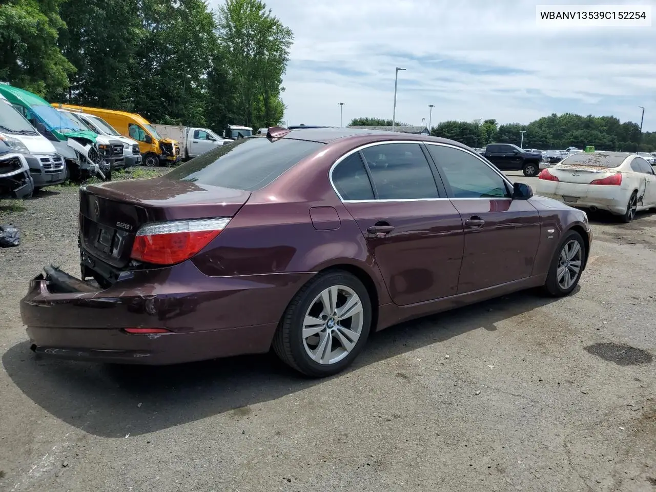 2009 BMW 528 Xi VIN: WBANV13539C152254 Lot: 63076625
