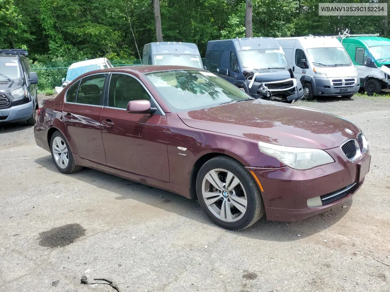 2009 BMW 528 Xi VIN: WBANV13539C152254 Lot: 63076625