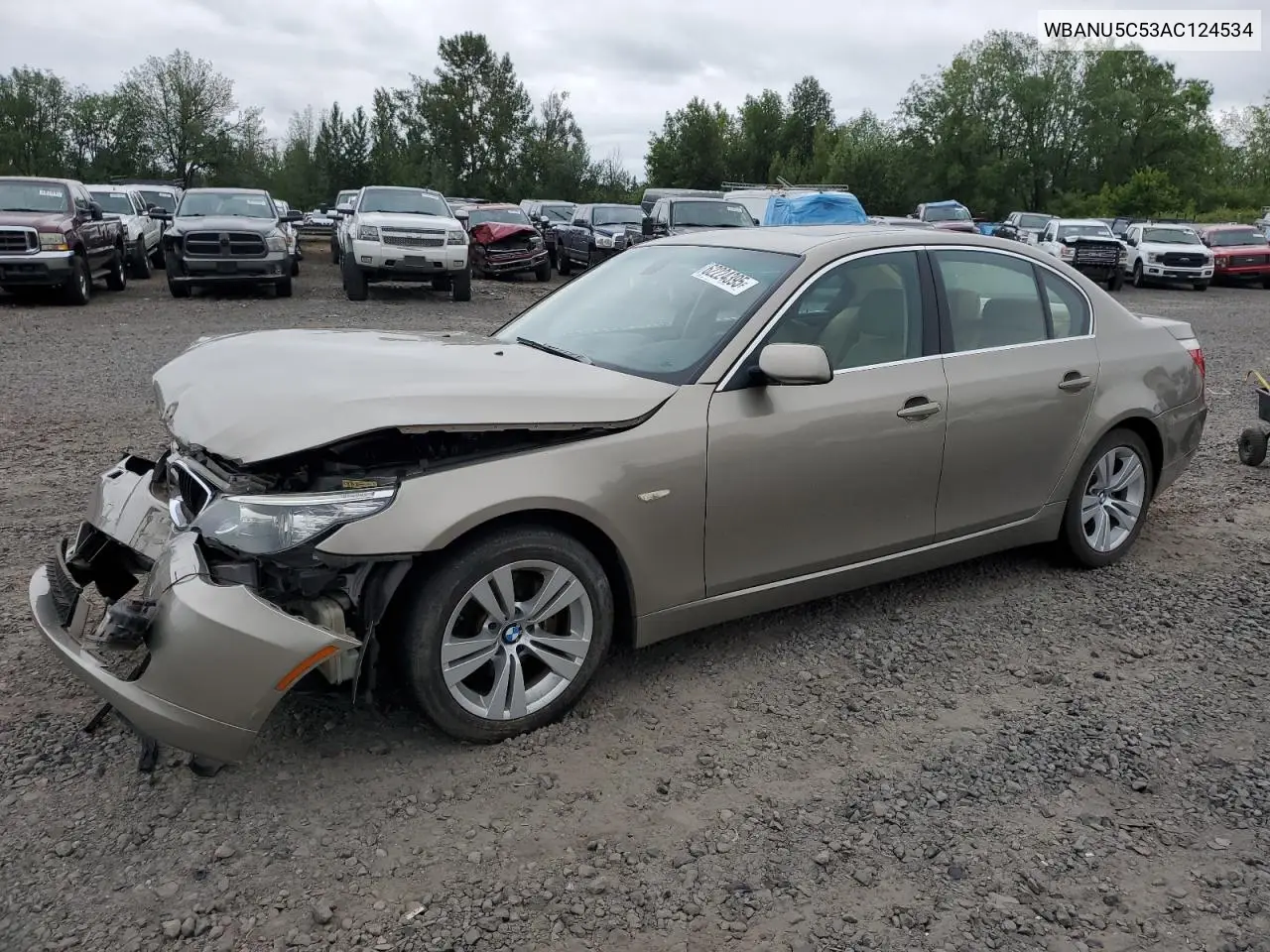 2010 BMW 528 I VIN: WBANU5C53AC124534 Lot: 62224395