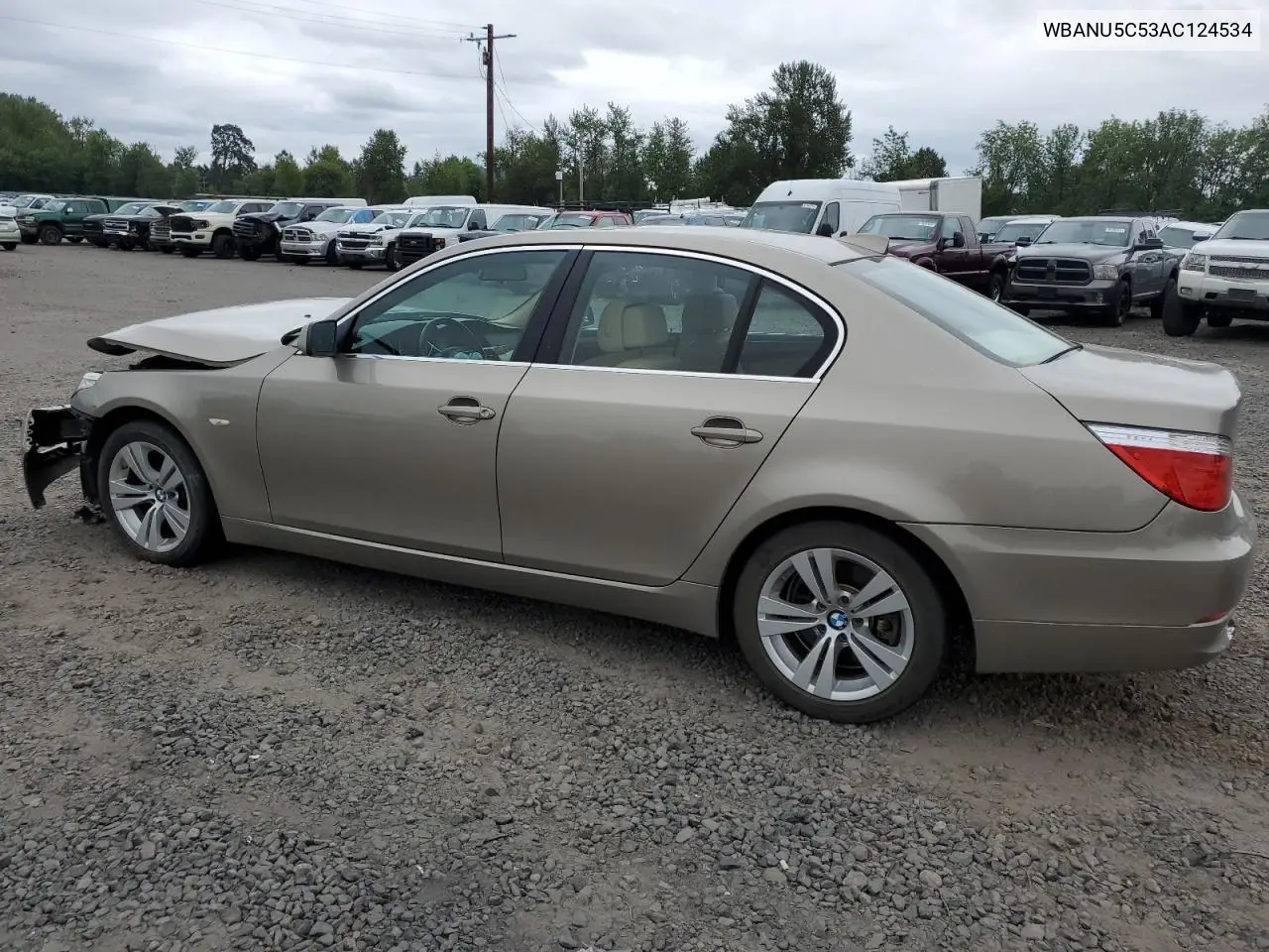 2010 BMW 528 I VIN: WBANU5C53AC124534 Lot: 62224395