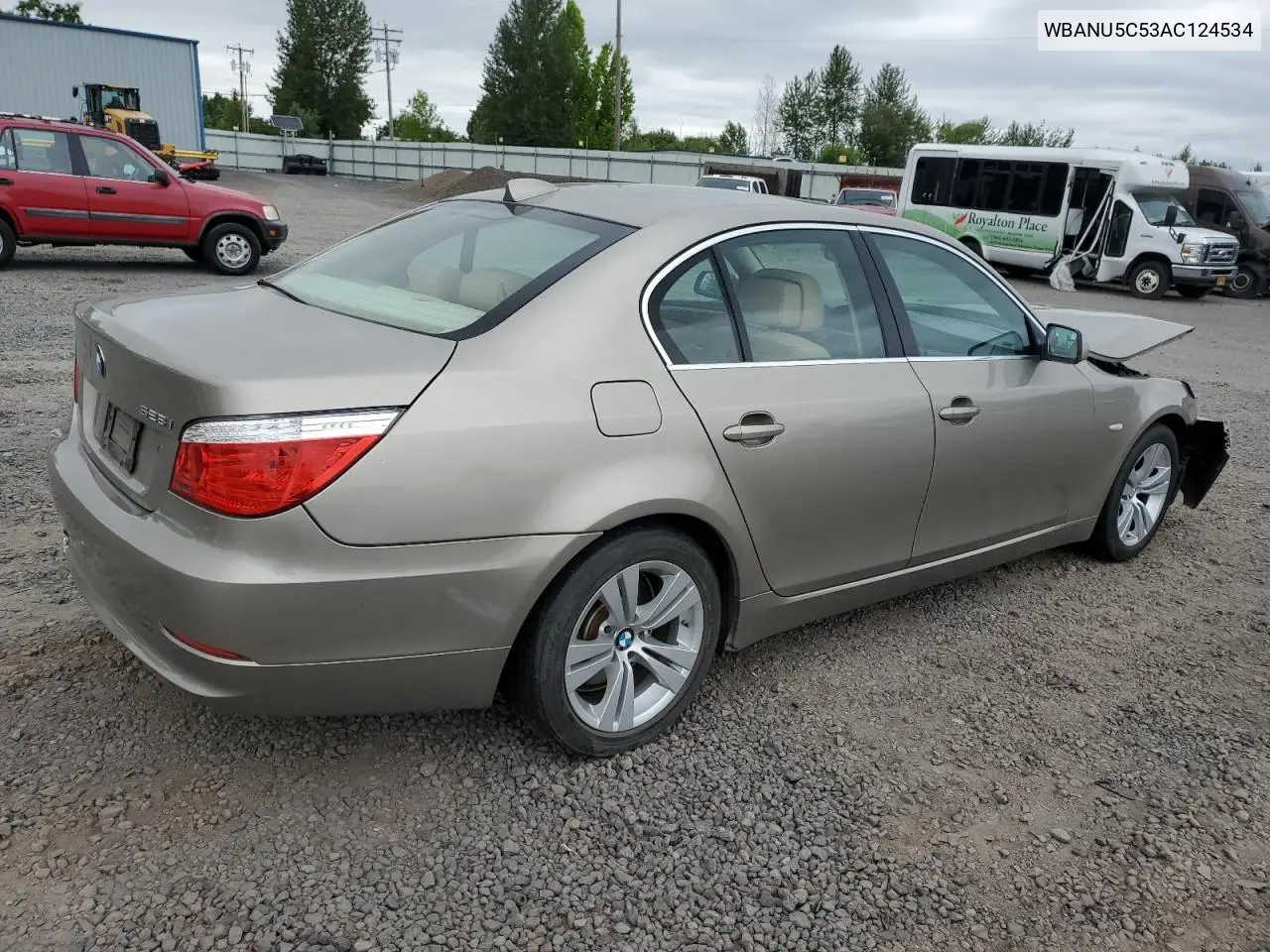 2010 BMW 528 I VIN: WBANU5C53AC124534 Lot: 62224395