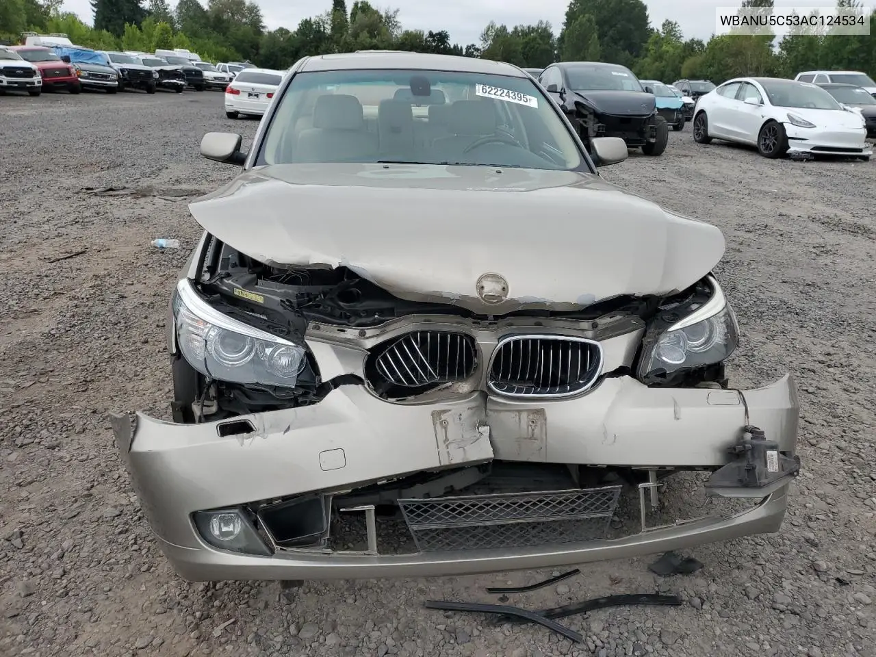 2010 BMW 528 I VIN: WBANU5C53AC124534 Lot: 62224395