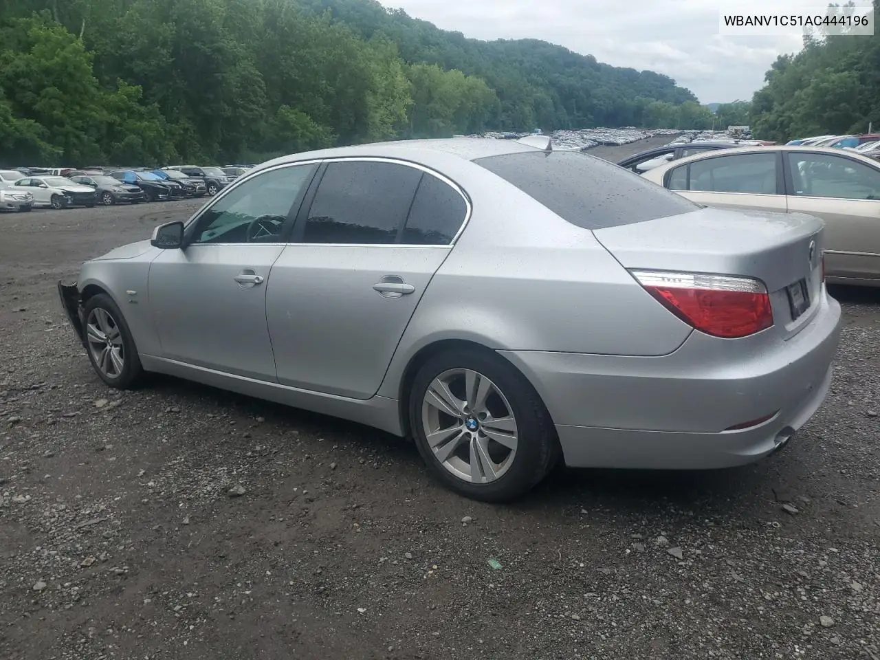 2010 BMW 528 Xi VIN: WBANV1C51AC444196 Lot: 62726135