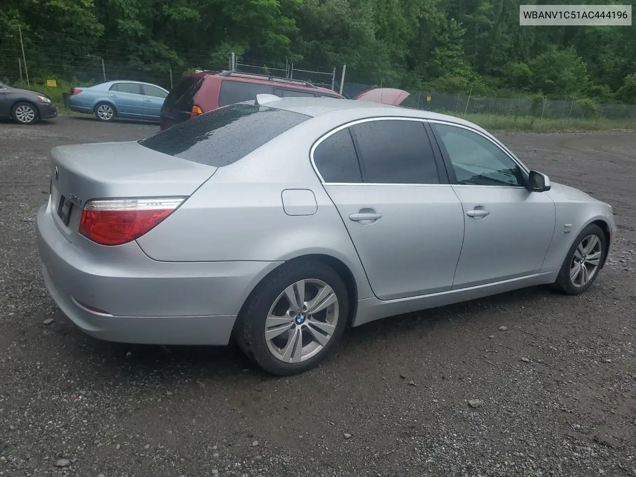 2010 BMW 528 Xi VIN: WBANV1C51AC444196 Lot: 62726135