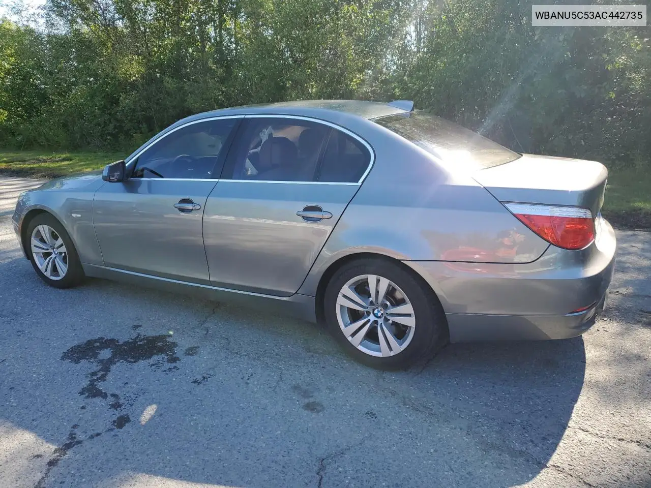 2010 BMW 528 I VIN: WBANU5C53AC442735 Lot: 62956875