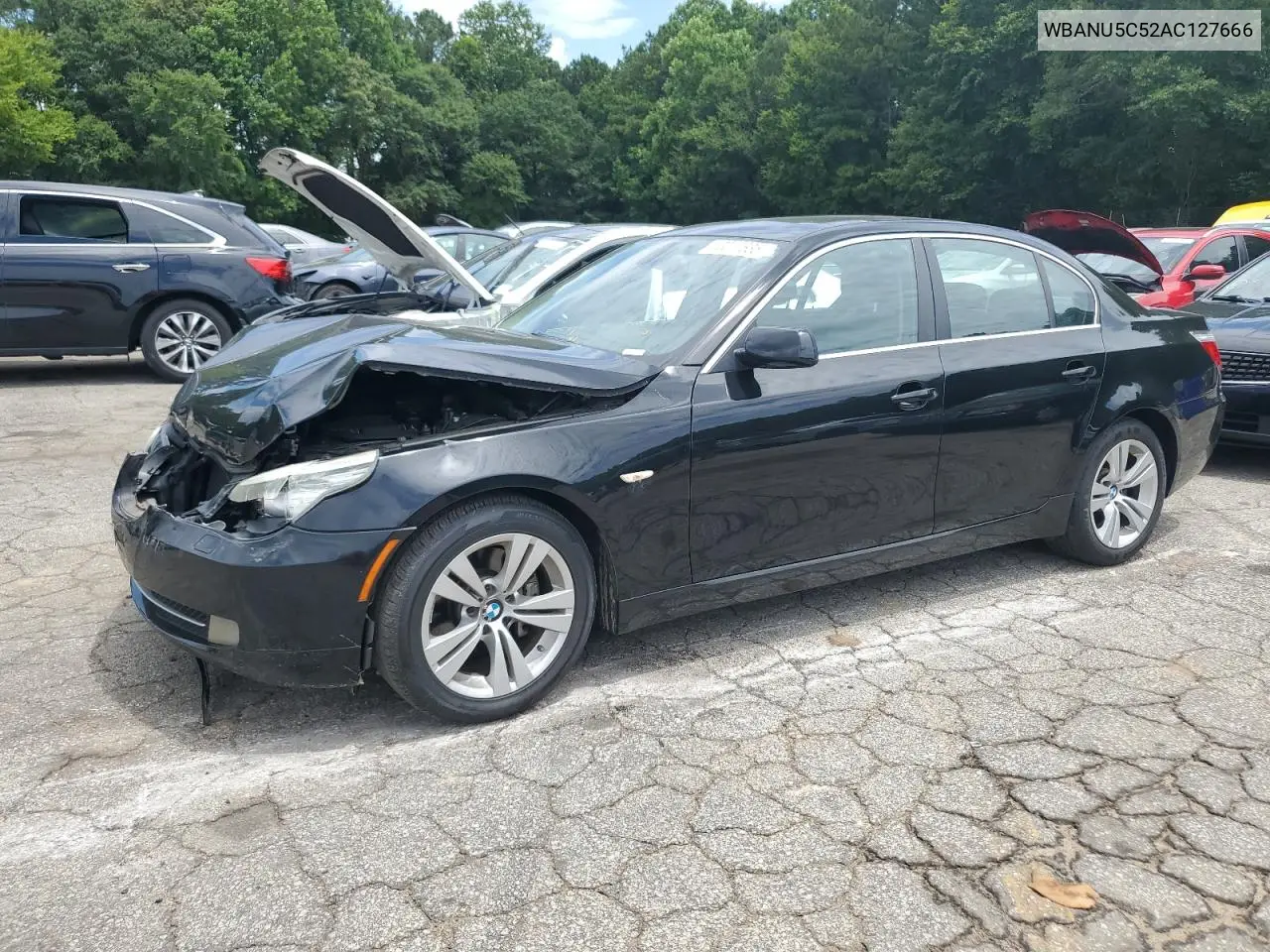 2010 BMW 528 I VIN: WBANU5C52AC127666 Lot: 63017635
