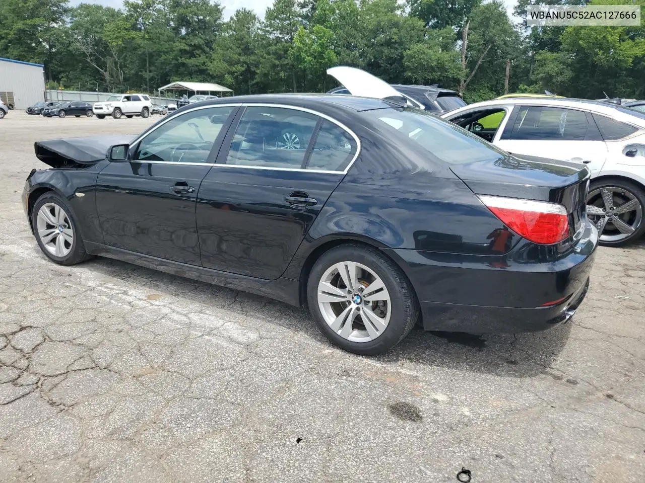 2010 BMW 528 I VIN: WBANU5C52AC127666 Lot: 63017635