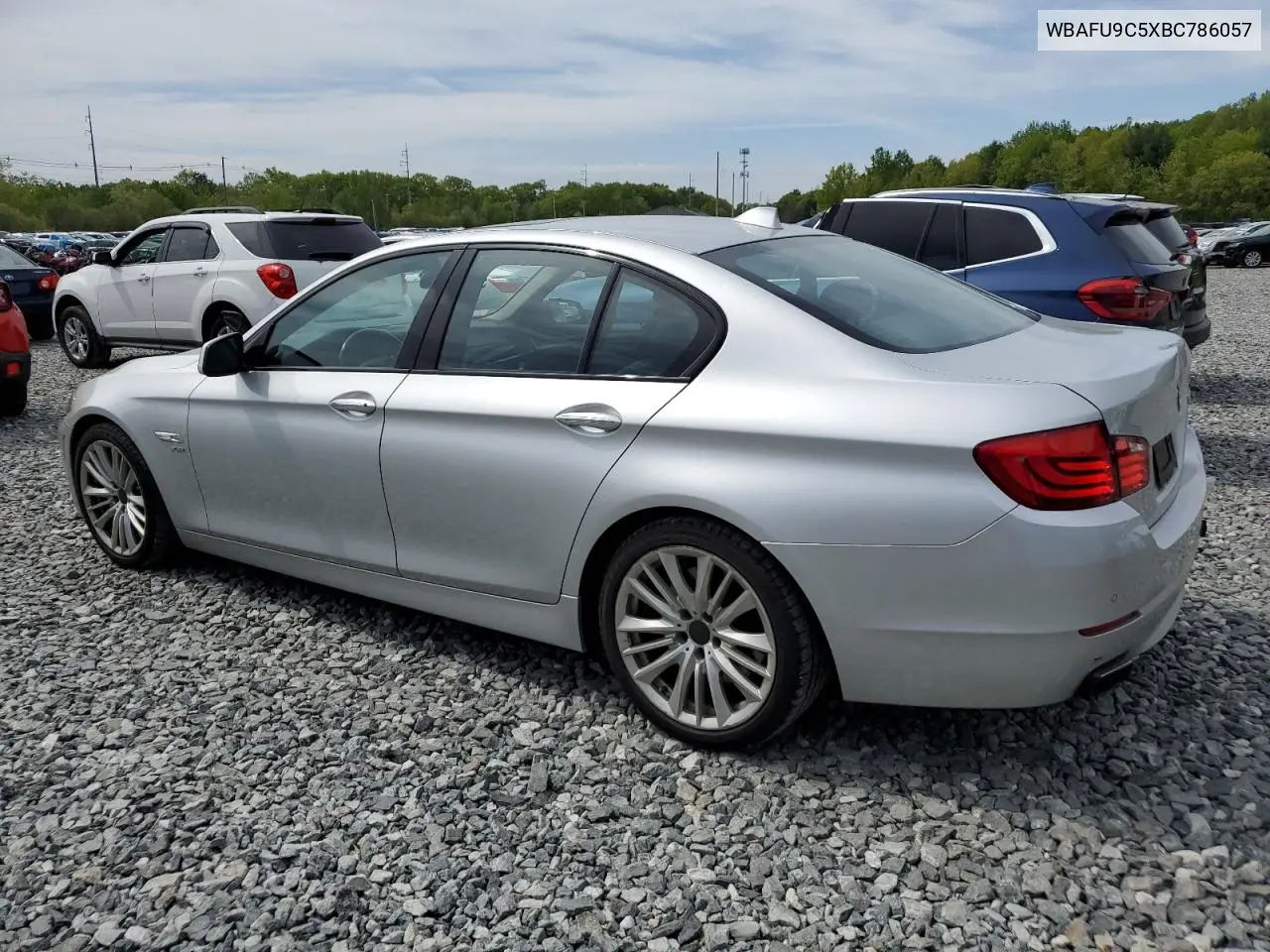 2011 BMW 550 Xi VIN: WBAFU9C5XBC786057 Lot: 56956695