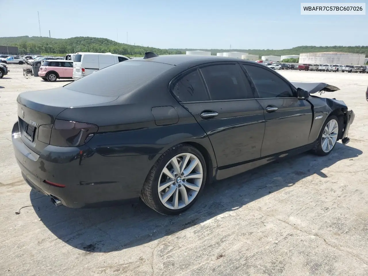 2011 BMW 535 I VIN: WBAFR7C57BC607026 Lot: 57053105