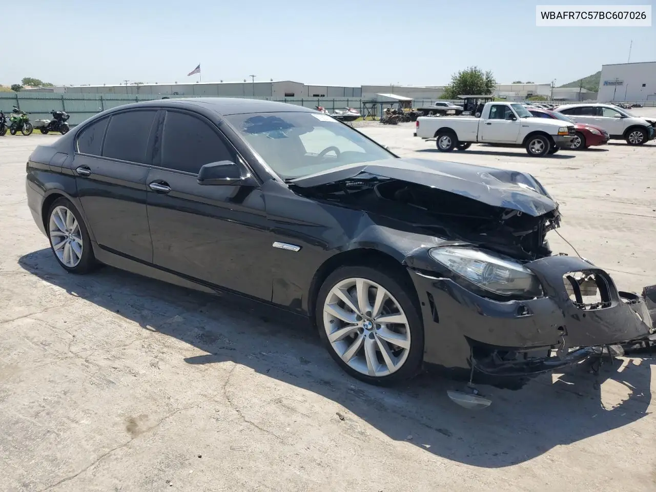 2011 BMW 535 I VIN: WBAFR7C57BC607026 Lot: 57053105