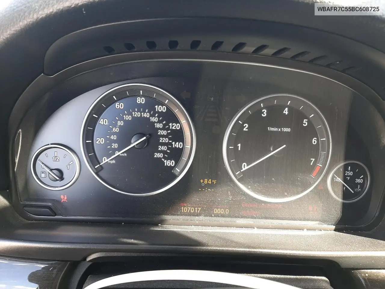 wbafr7c55bc608725 WBAFR7C55BC608725 2011 BMW 535 I