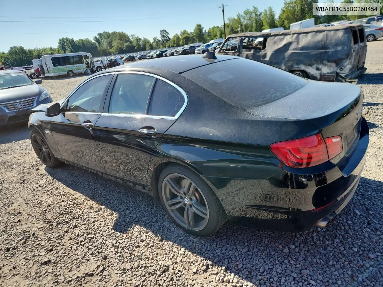2011 BMW 528 I VIN: WBAFR1C55BC260454 Lot: 60422935