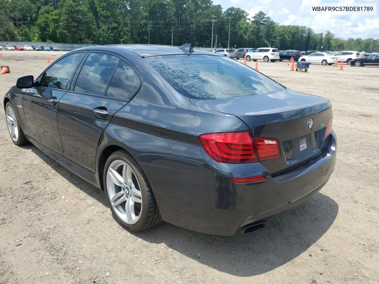 2011 BMW 550 I VIN: WBAFR9C57BDE81789 Lot: 62897935