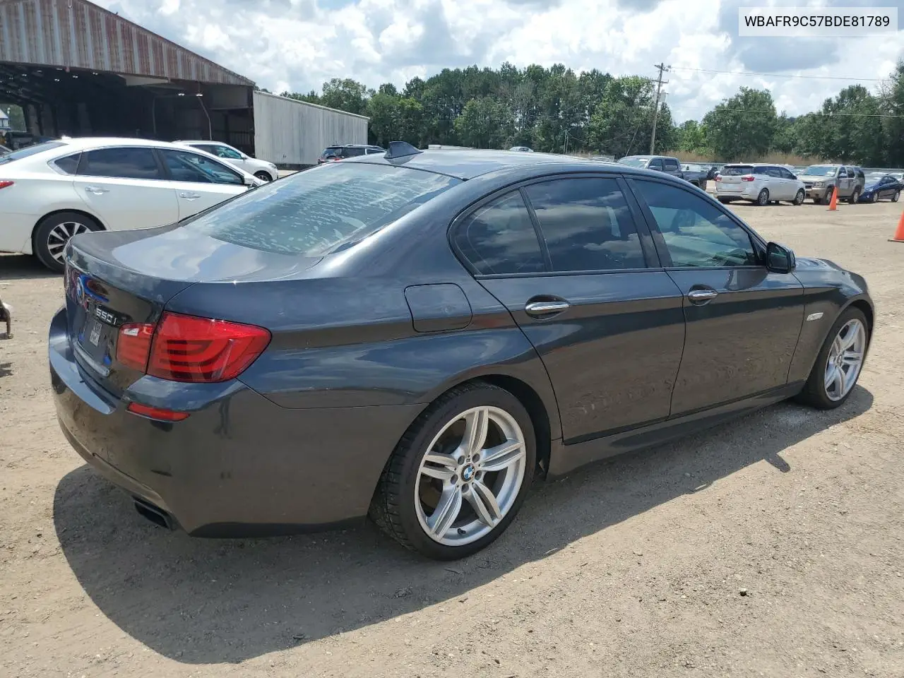 2011 BMW 550 I VIN: WBAFR9C57BDE81789 Lot: 62897935