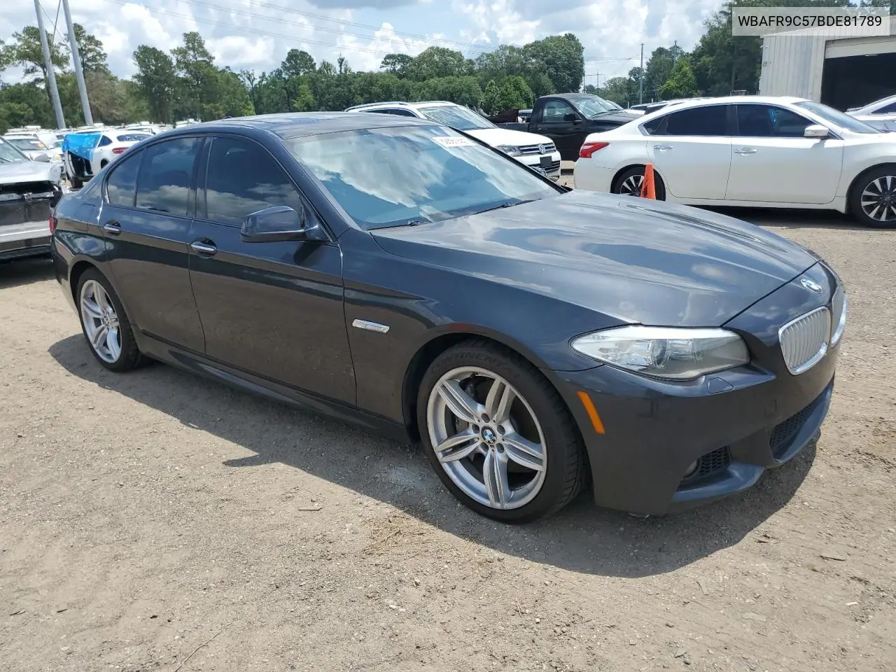 2011 BMW 550 I VIN: WBAFR9C57BDE81789 Lot: 62897935