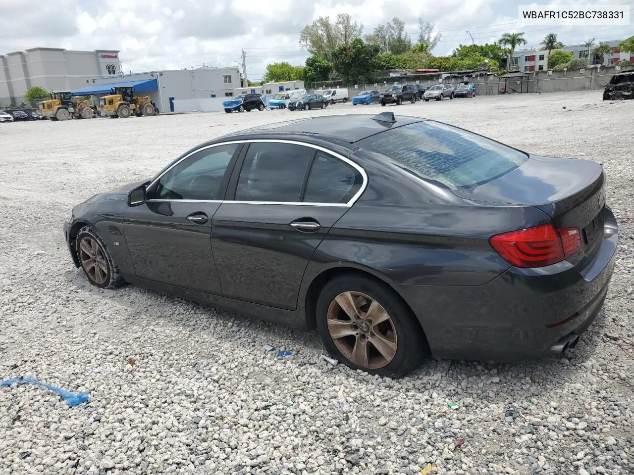 2011 BMW 528 I VIN: WBAFR1C52BC738331 Lot: 63056085