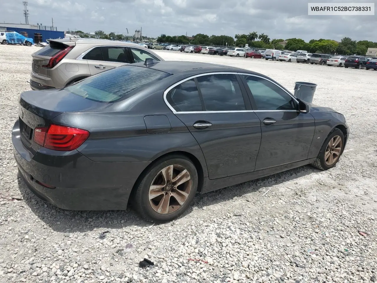 2011 BMW 528 I VIN: WBAFR1C52BC738331 Lot: 63056085