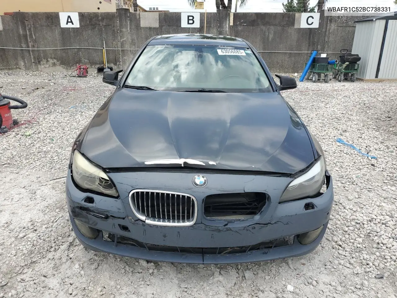 2011 BMW 528 I VIN: WBAFR1C52BC738331 Lot: 63056085