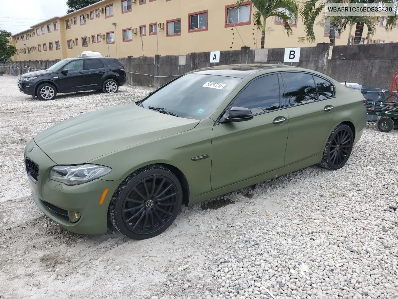 2011 BMW 528 I VIN: WBAFR1C56BDS35430 Lot: 63297215