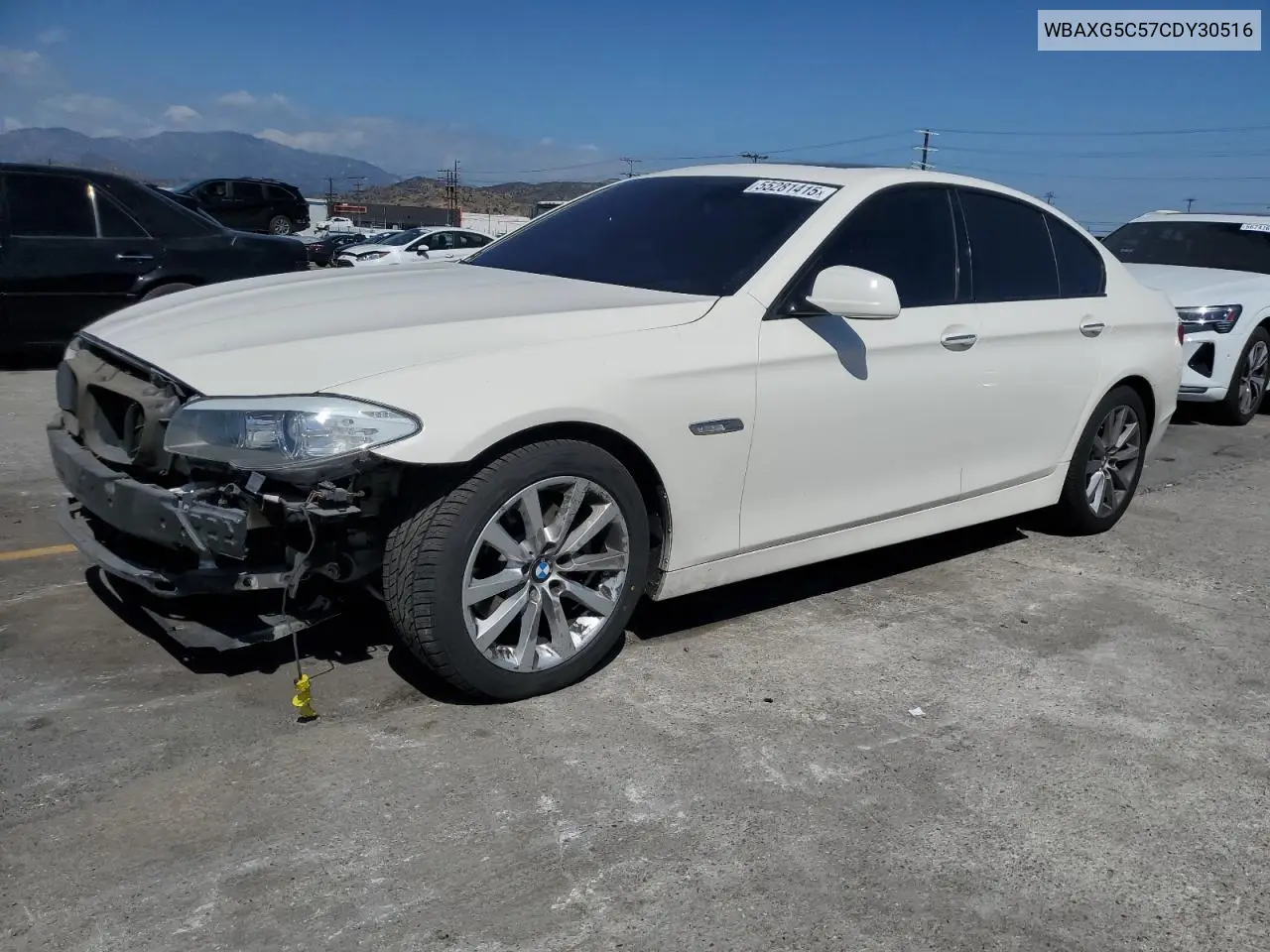2012 BMW 528 I VIN: WBAXG5C57CDY30516 Lot: 55281415