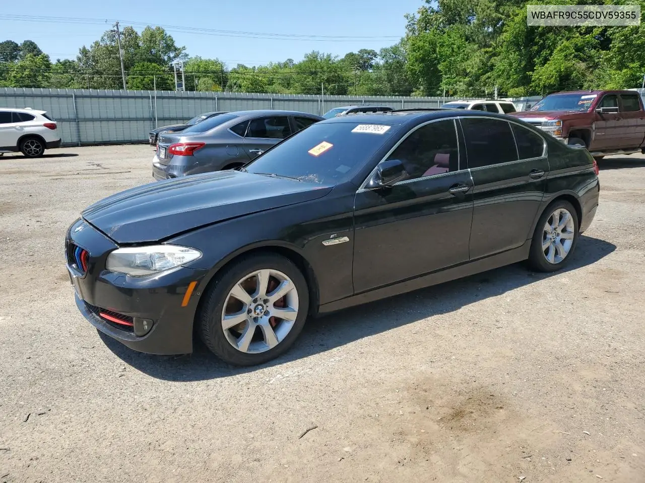 2012 BMW 550 I VIN: WBAFR9C55CDV59355 Lot: 56887965