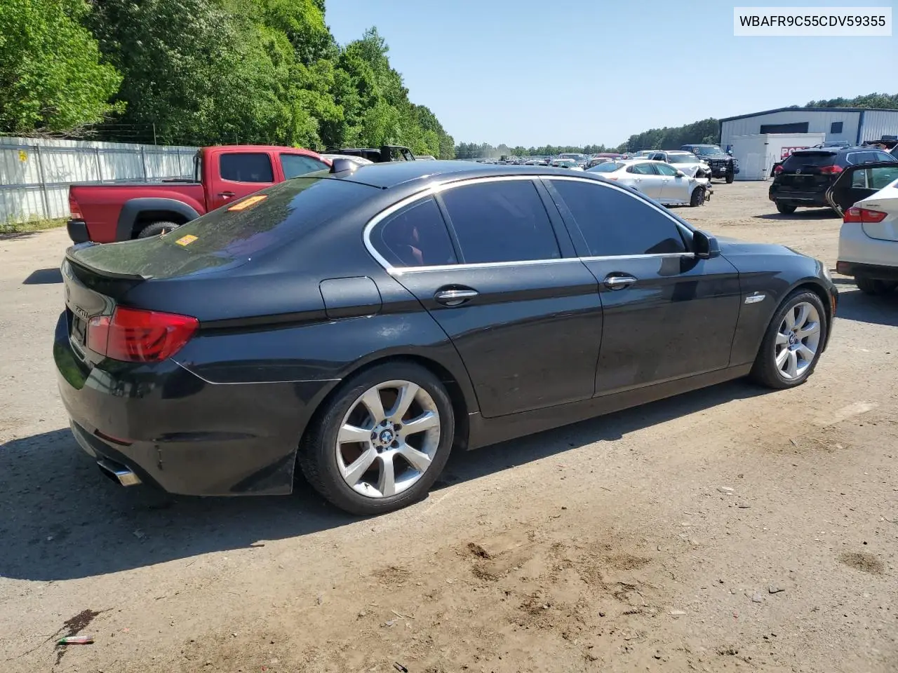 2012 BMW 550 I VIN: WBAFR9C55CDV59355 Lot: 56887965