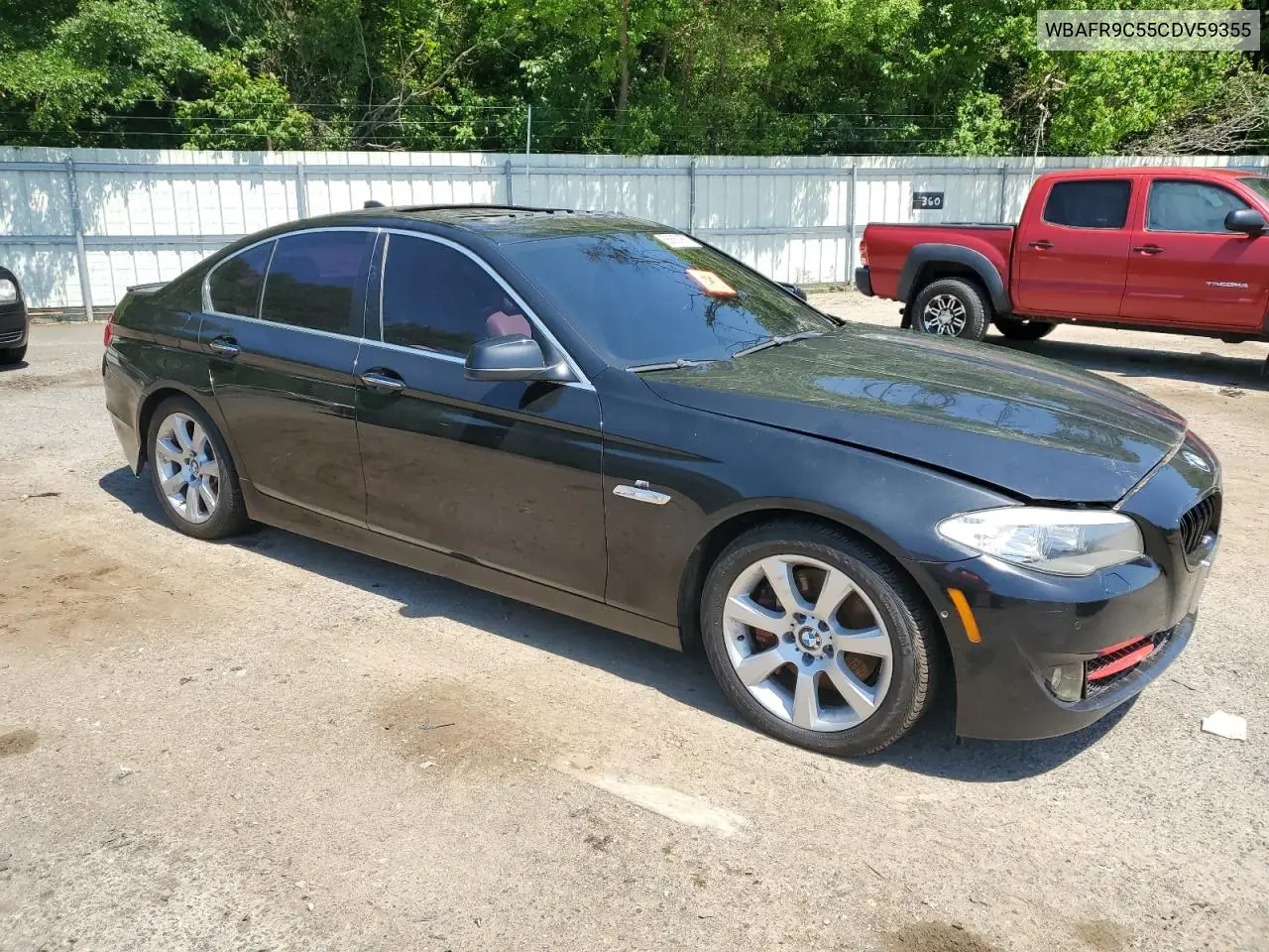 2012 BMW 550 I VIN: WBAFR9C55CDV59355 Lot: 56887965
