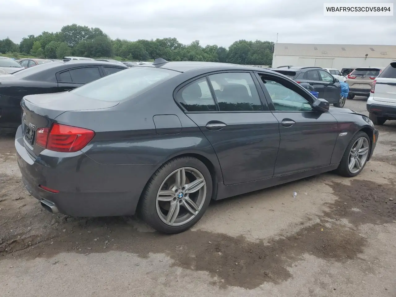 2012 BMW 550 I VIN: WBAFR9C53CDV58494 Lot: 61587265