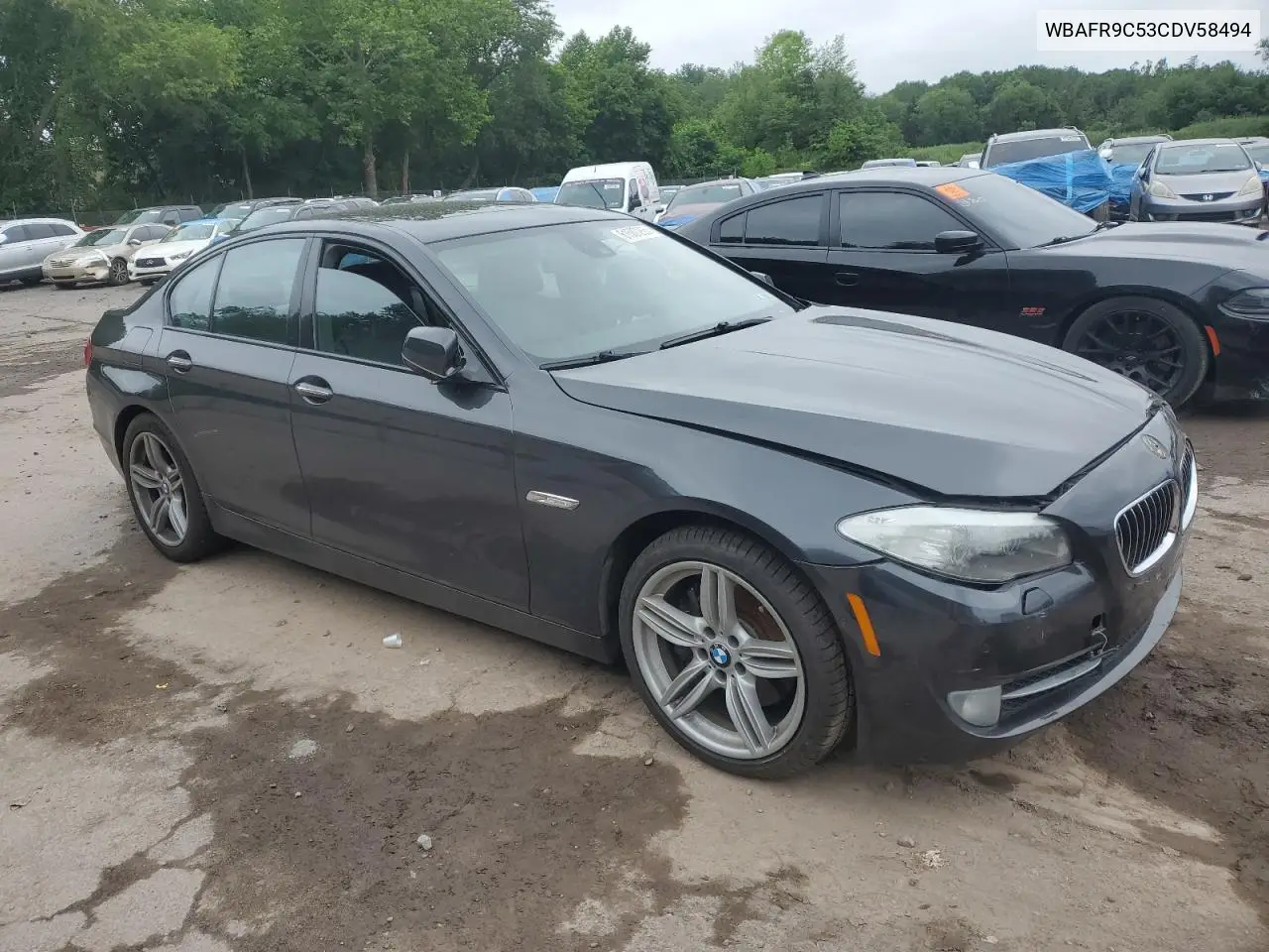 2012 BMW 550 I VIN: WBAFR9C53CDV58494 Lot: 61587265
