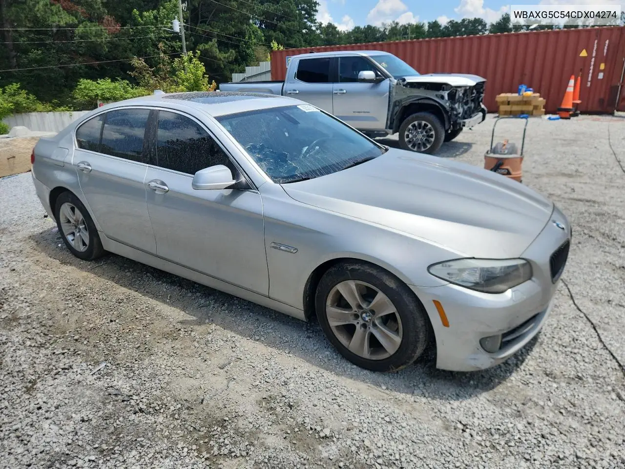 2012 BMW 528 I VIN: WBAXG5C54CDX04274 Lot: 62501815