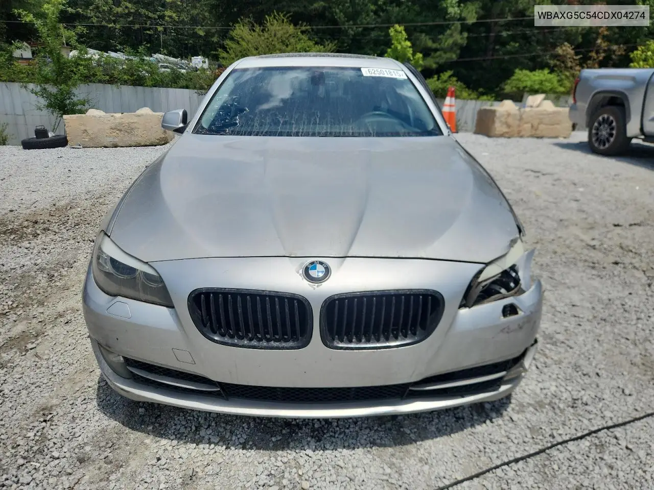 2012 BMW 528 I VIN: WBAXG5C54CDX04274 Lot: 62501815