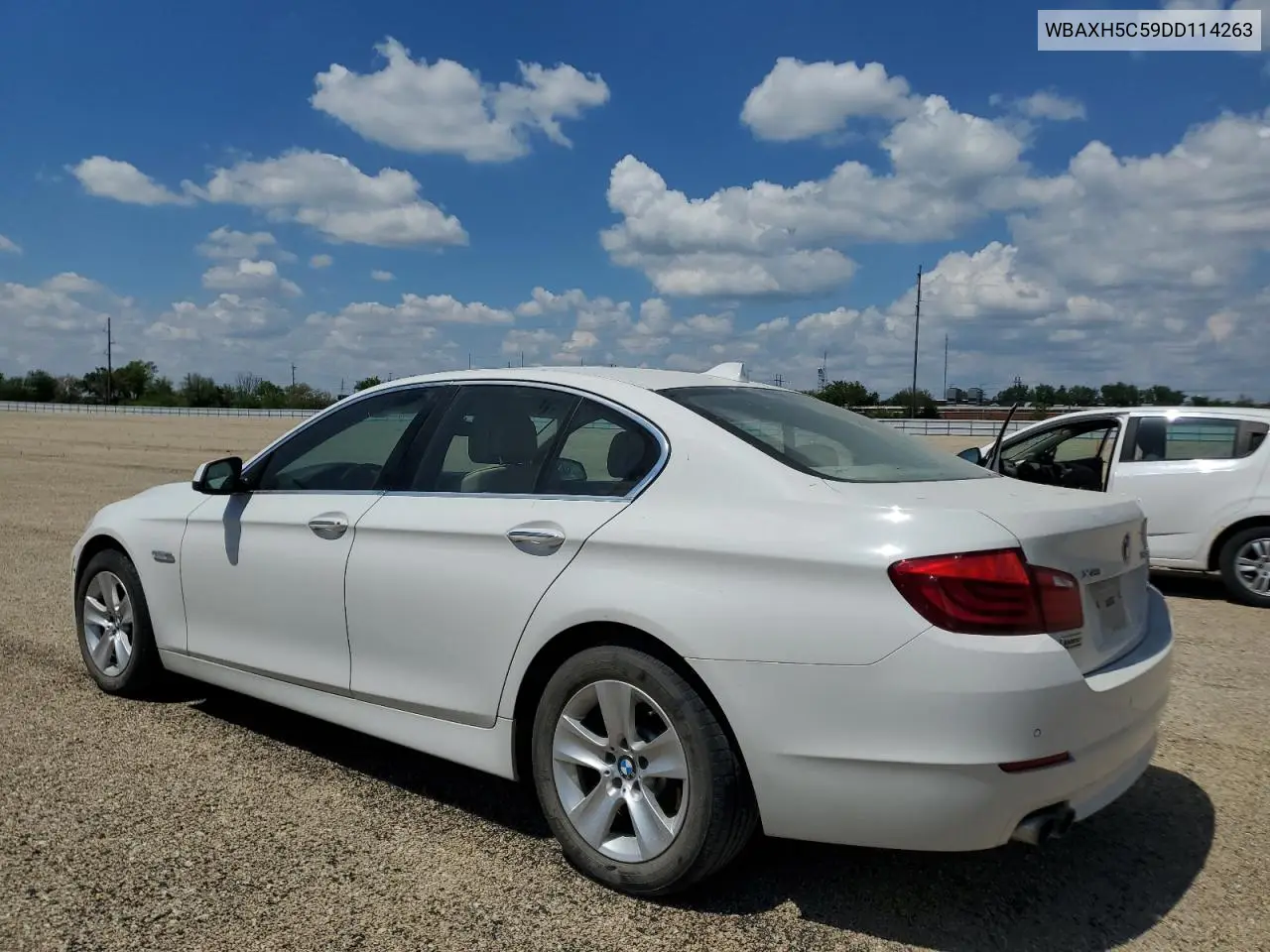 2013 BMW 528 Xi VIN: WBAXH5C59DD114263 Lot: 56780425
