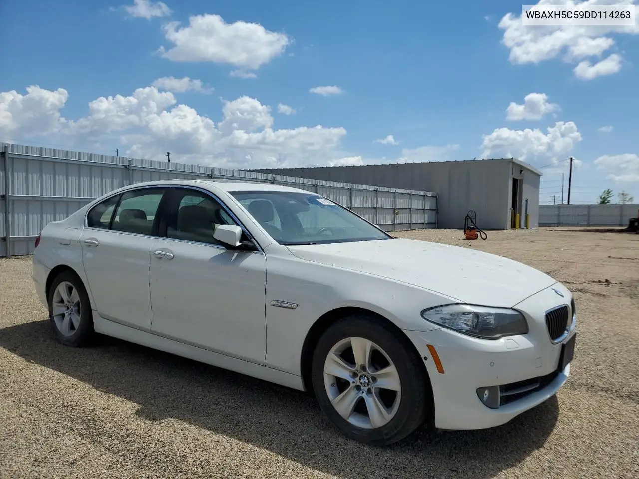 2013 BMW 528 Xi VIN: WBAXH5C59DD114263 Lot: 56780425