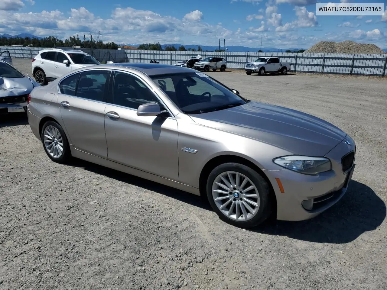 2013 BMW 535 Xi VIN: WBAFU7C52DDU73165 Lot: 56980465