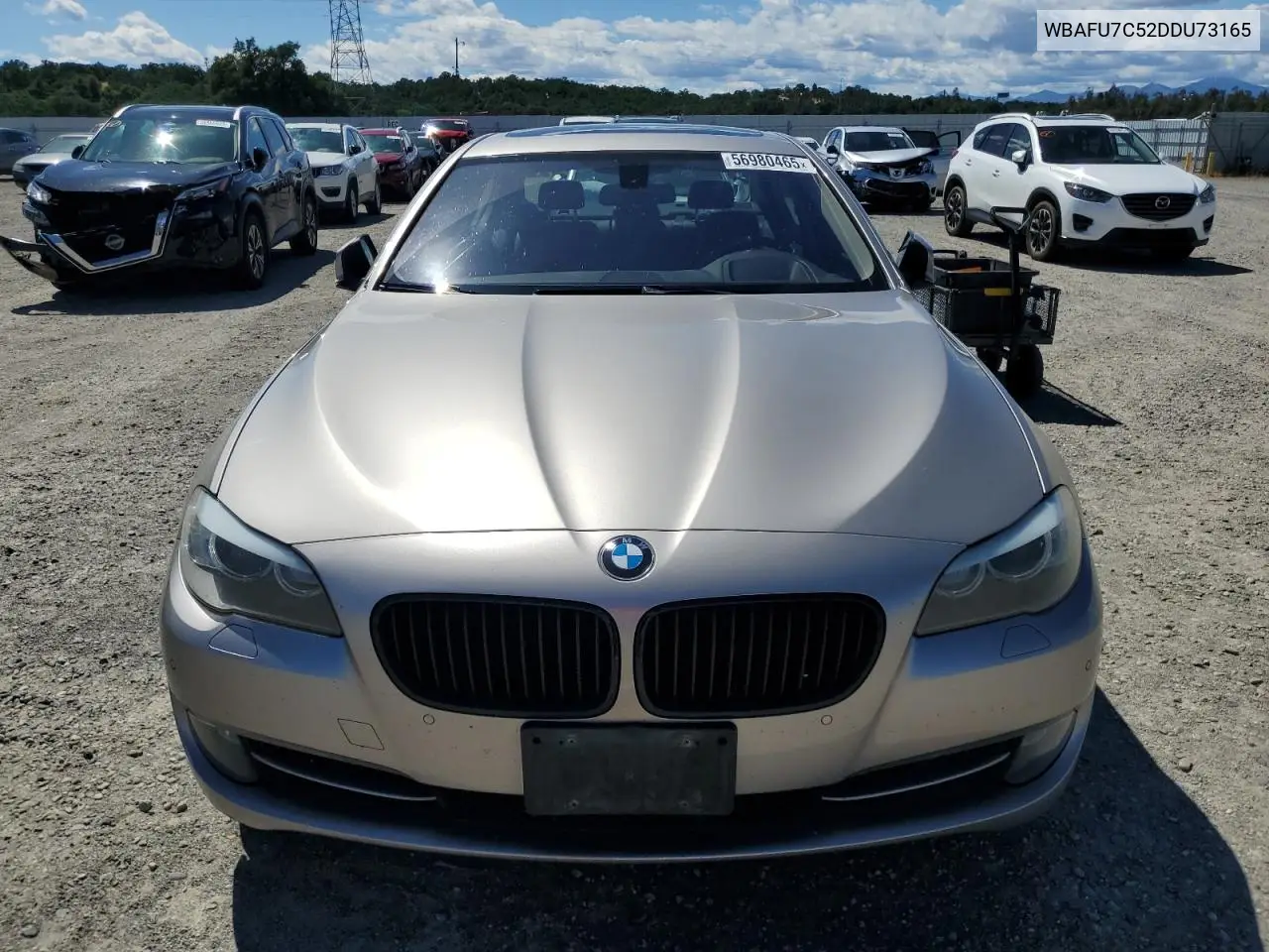 2013 BMW 535 Xi VIN: WBAFU7C52DDU73165 Lot: 56980465