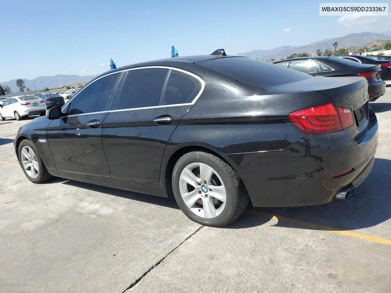 2013 BMW 528 I VIN: WBAXG5C59DD233367 Lot: 57156085
