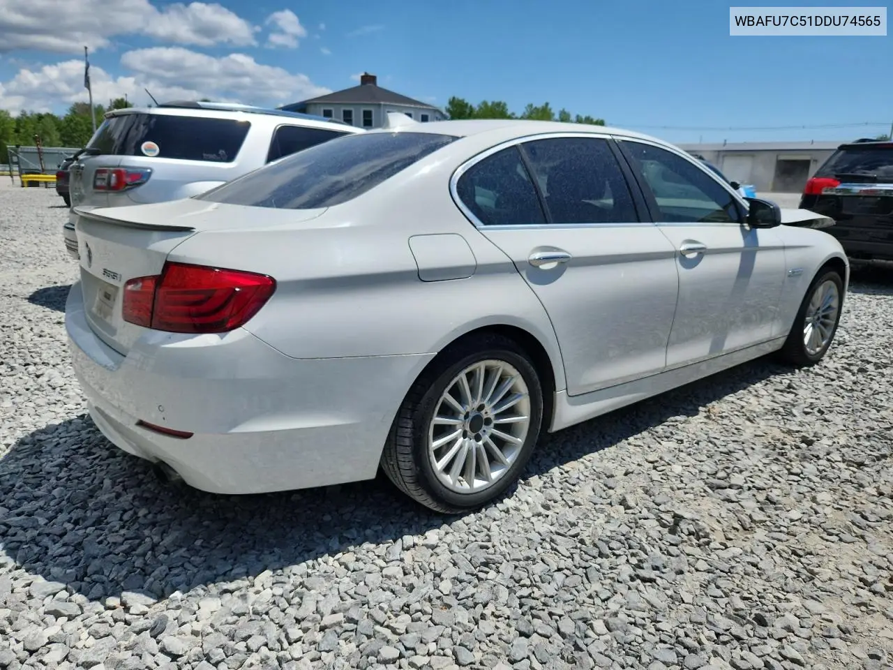 2013 BMW 535 Xi VIN: WBAFU7C51DDU74565 Lot: 61904415