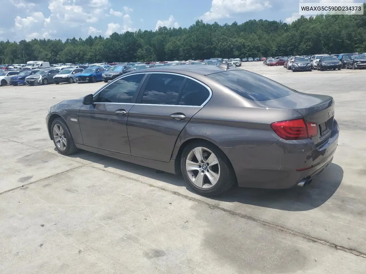 2013 BMW 528 I VIN: WBAXG5C59DD234373 Lot: 62537835