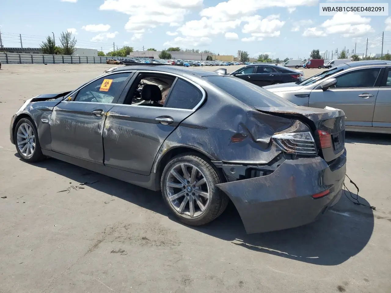 2014 BMW 535 I VIN: WBA5B1C50ED482091 Lot: 56281725