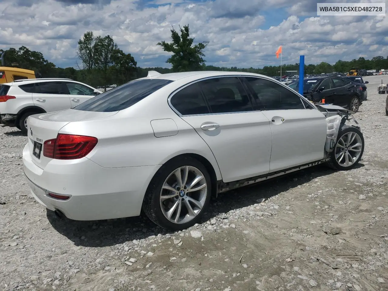 2014 BMW 535 I VIN: WBA5B1C5XED482728 Lot: 56638715