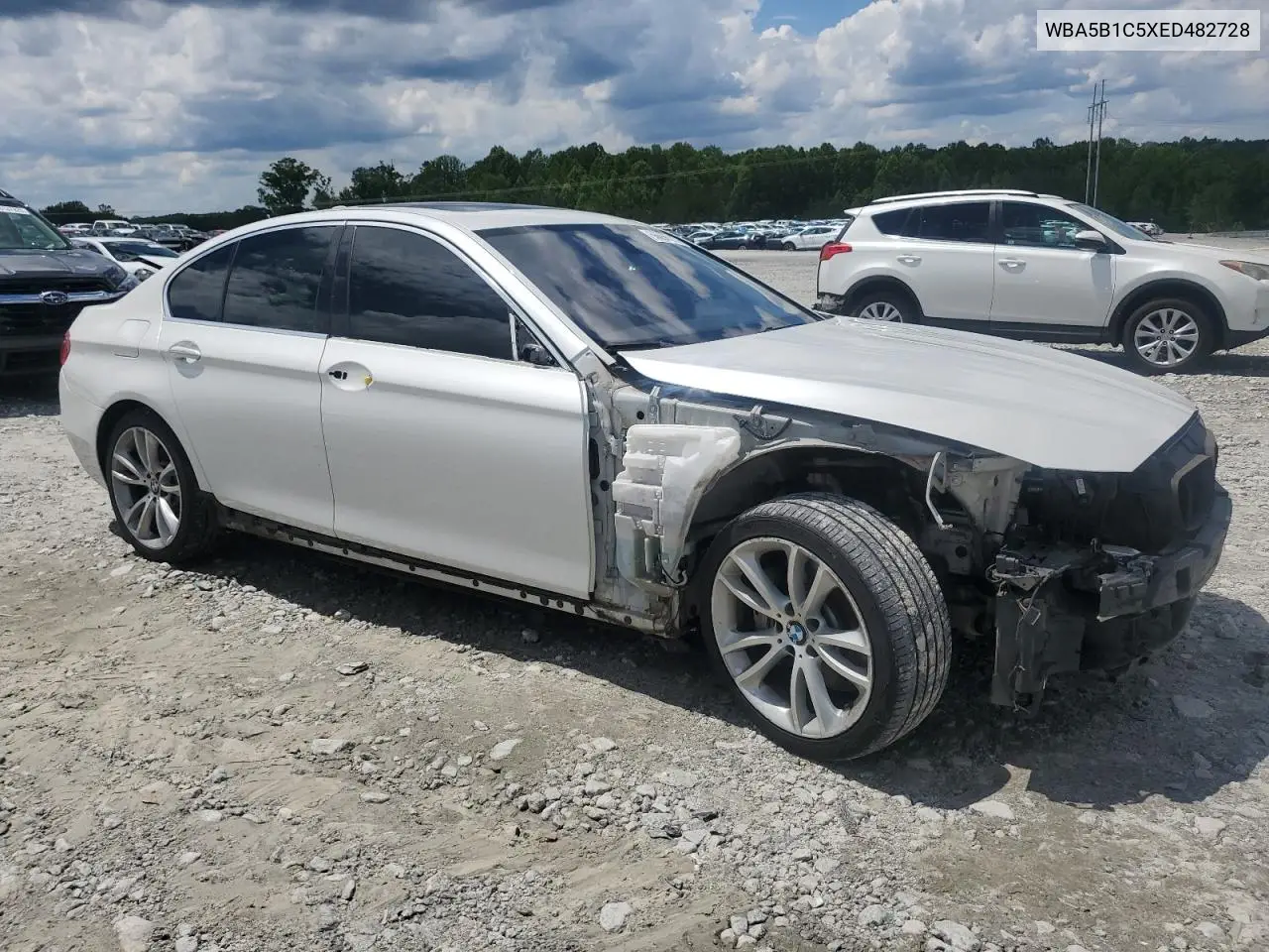 2014 BMW 535 I VIN: WBA5B1C5XED482728 Lot: 56638715
