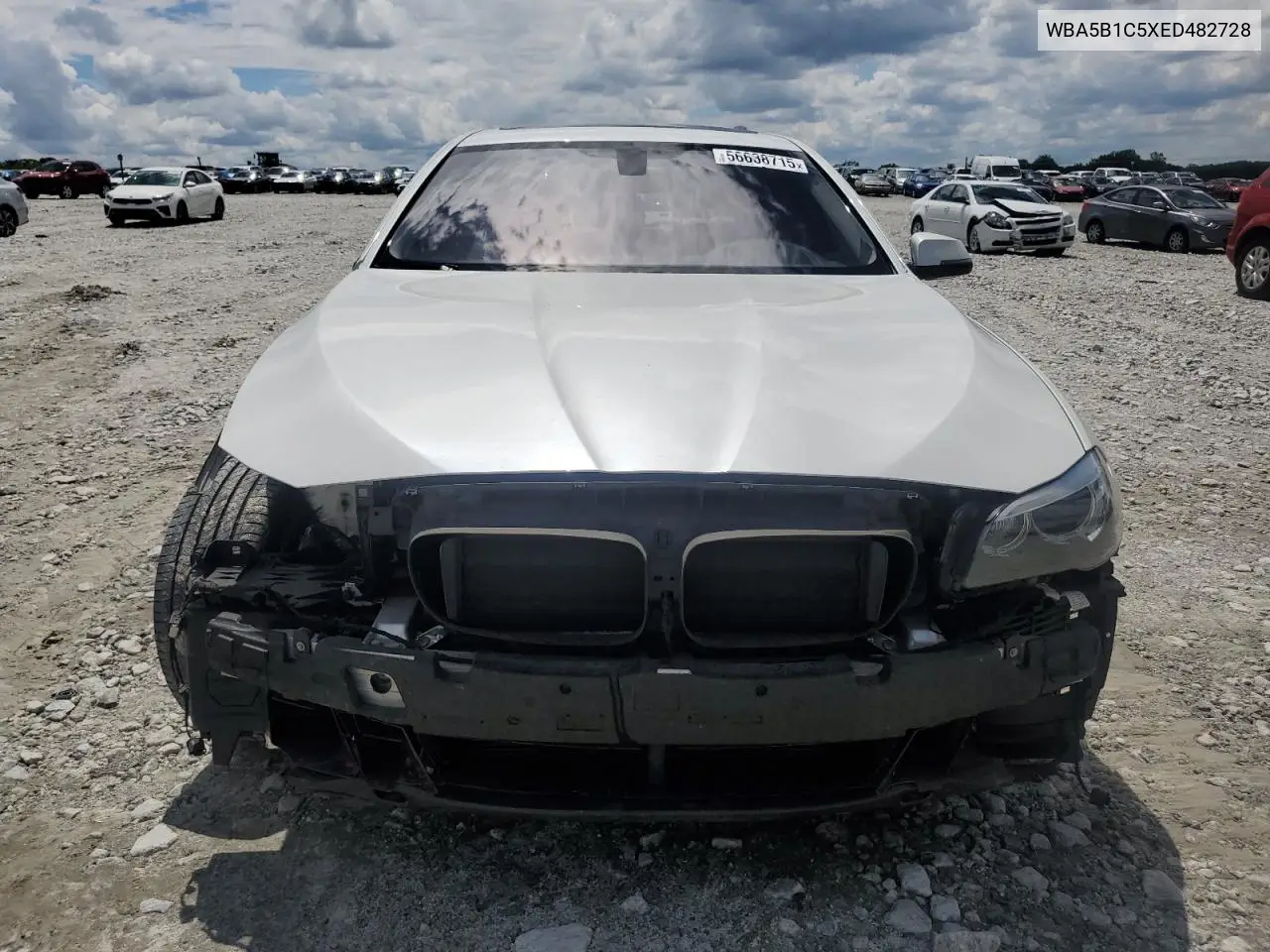 2014 BMW 535 I VIN: WBA5B1C5XED482728 Lot: 56638715