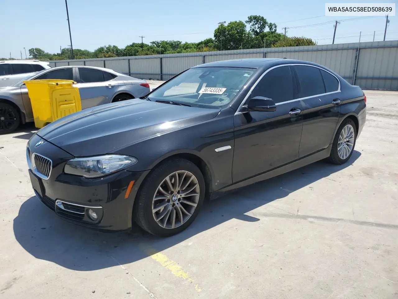 2014 BMW 528 I VIN: WBA5A5C58ED508639 Lot: 56743335