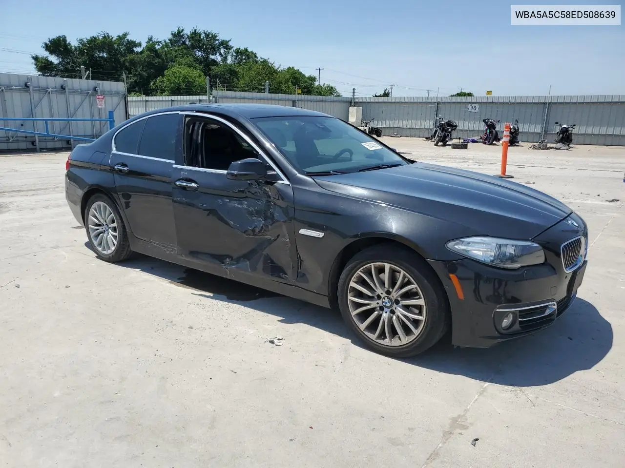 2014 BMW 528 I VIN: WBA5A5C58ED508639 Lot: 56743335