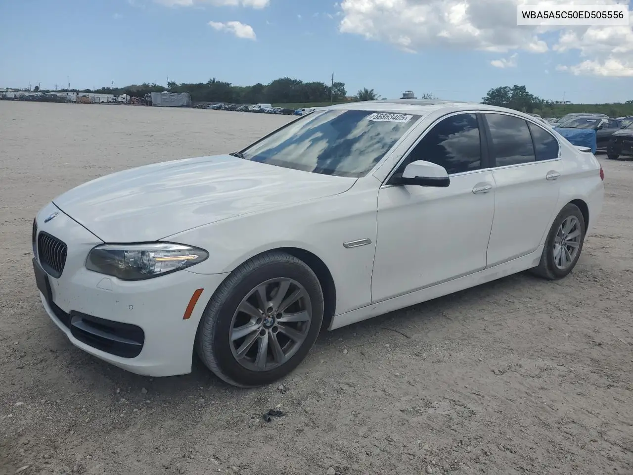 2014 BMW 528 I VIN: WBA5A5C50ED505556 Lot: 56863405