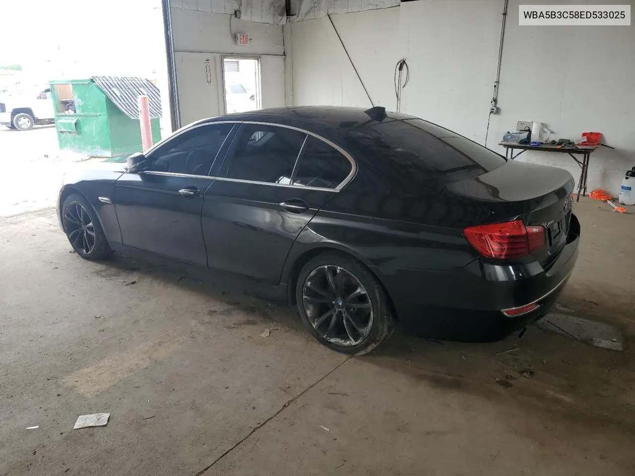 2014 BMW 535 Xi VIN: WBA5B3C58ED533025 Lot: 56943325
