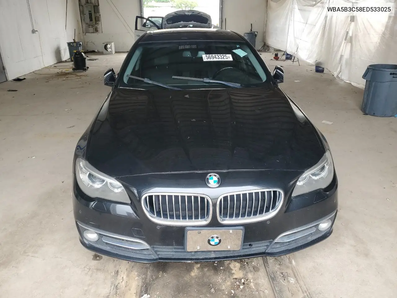 2014 BMW 535 Xi VIN: WBA5B3C58ED533025 Lot: 56943325