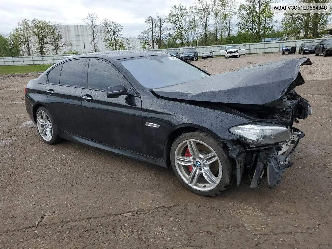 2014 BMW 535 D xDrive VIN: WBAFV3C51ED684848 Lot: 57062985