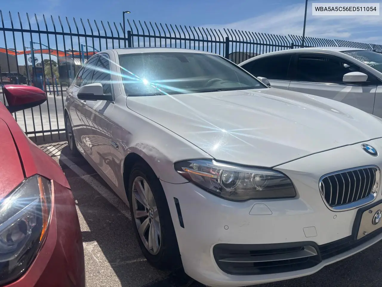 2014 BMW 528 I VIN: WBA5A5C56ED511054 Lot: 57175605