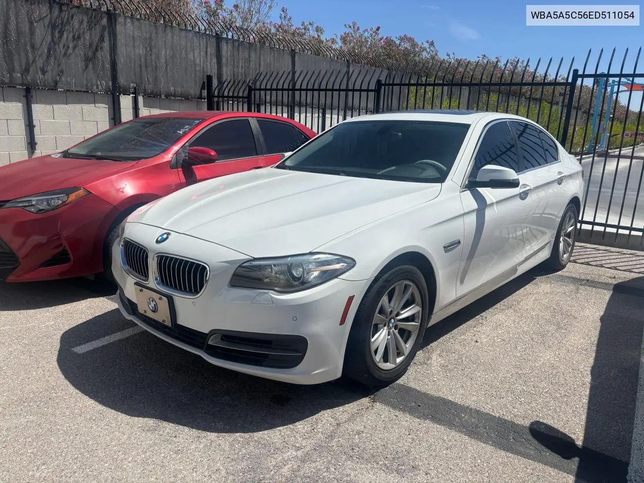 2014 BMW 528 I VIN: WBA5A5C56ED511054 Lot: 57175605